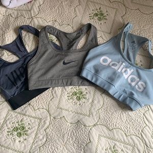 Nike, Adidas, Victoria Secret Sports Bras